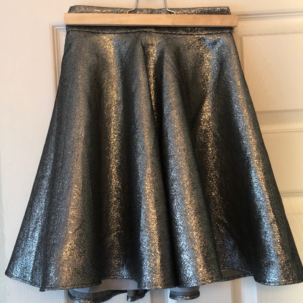 NWT H&M Gorgeous Silver Sparkling Skirt